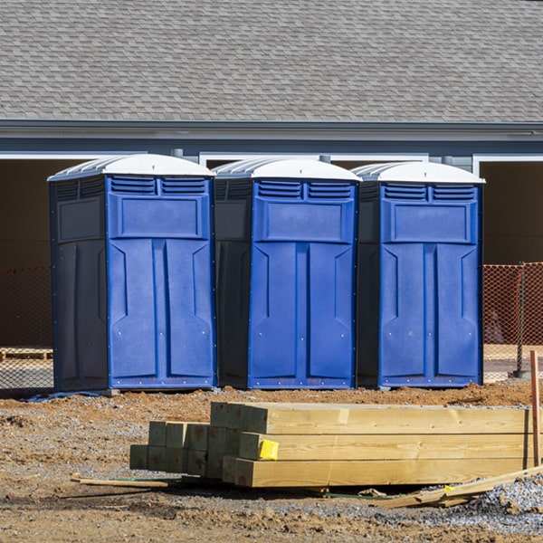 how can i report damages or issues with the porta potties during my rental period in Rural Hill Tennessee